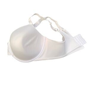 NWOT Vanity Fair Bra White size 44D